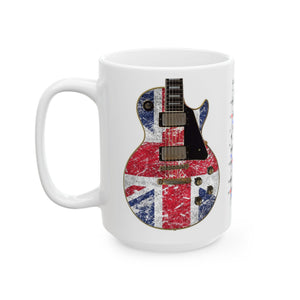 Guitar Mug with Blues Scale