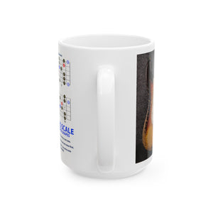 Guitar Mug with Blues Scale