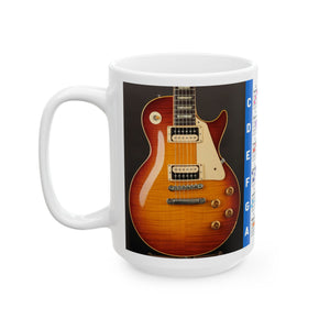 Guitar Mug with Chords