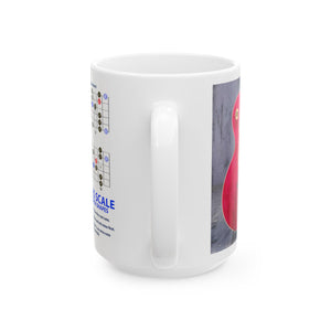 Guitar Mug with Blues Scale