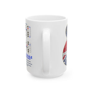 Guitar Mug with Blues Scale