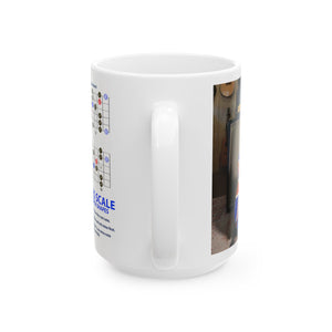 Guitar Mug with Blues Scale