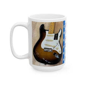 Guitar Mug with Chords