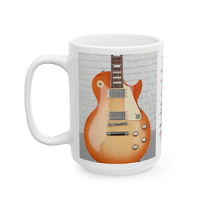 Copy of Guitar Mug with Blues Scale