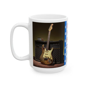Guitar Mug with Chords