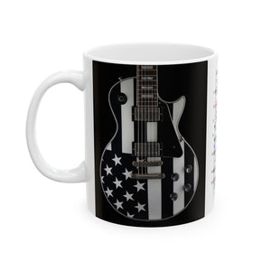Guitar Mug with Blues Scale