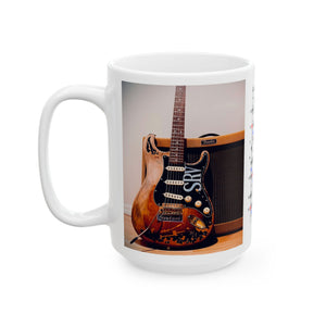 Guitar Mug with Blues Scale