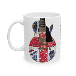 Guitar Mug with Blues Scale