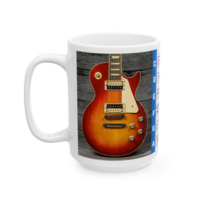 Guitar Mug with Chords