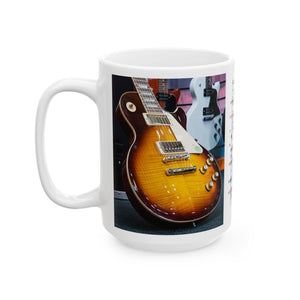 Guitar Mug with Blues Scale