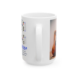 Guitar Mug with Blues Scale