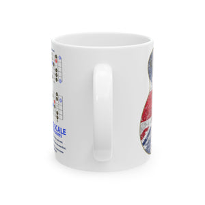 Guitar Mug with Blues Scale