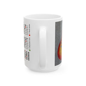 Guitar Mug with Mode Scales