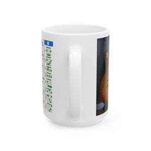 Guitar Mug with Chords