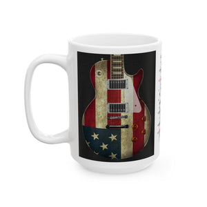 Guitar Mug with Blues Scale