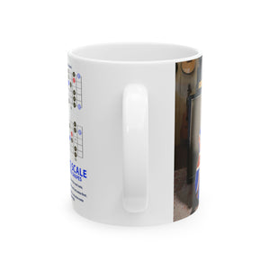 Guitar Mug with Blues Scale