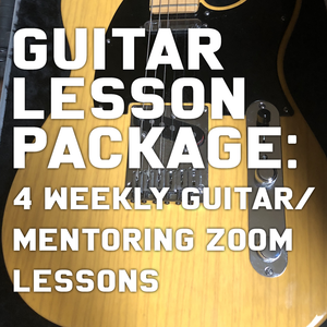 Guitar Lesson Package (4 Lessons)